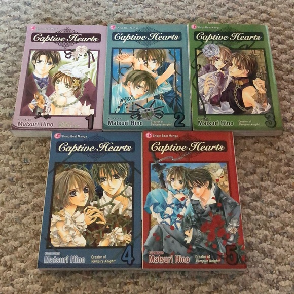 Captive Hearts Manga 1-5 - Picture 1 of 3